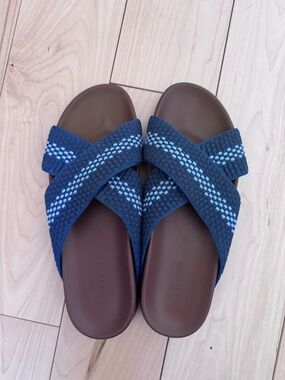 Rothy's The Weekend Slide Blue